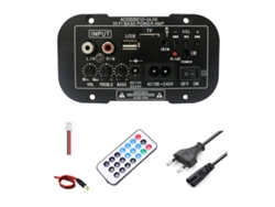 Placa amplificadora Bluetooth SFUSHOS de 12 V y 24 A para amplificación de graves HiFi