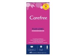 Compresas diarias Plus Long Fresh Scent, 40 unidades Carefree