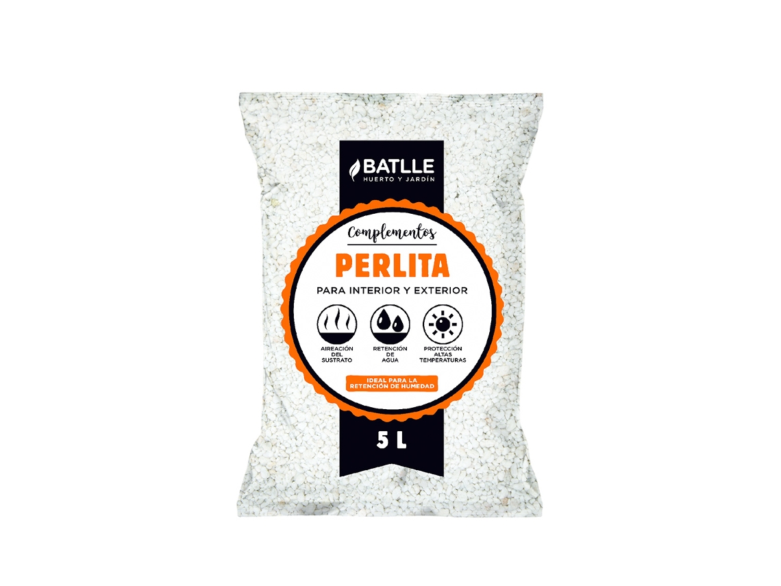 Sustrato Perlita 5 Litros BATLLE
