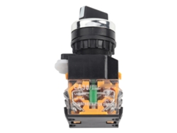 Interruptor selector giratorio (3 posiciones, autobloqueante)