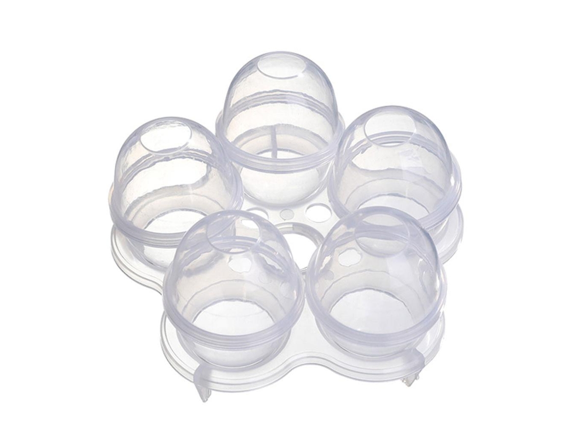 Sartén antiadherente Rosewell para escalfar huevos duros sin cáscara (5 huevos)