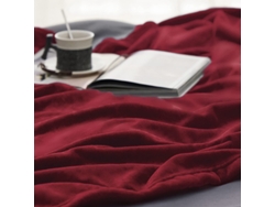 Manta Suave Borgoña 120x150Cm-BOD HOME