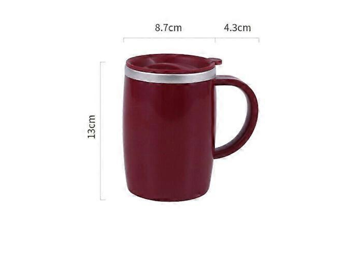Taza térmica de acero inoxidable para té y café, taza térmica de viaje con aislamiento térmico Ly Ebike