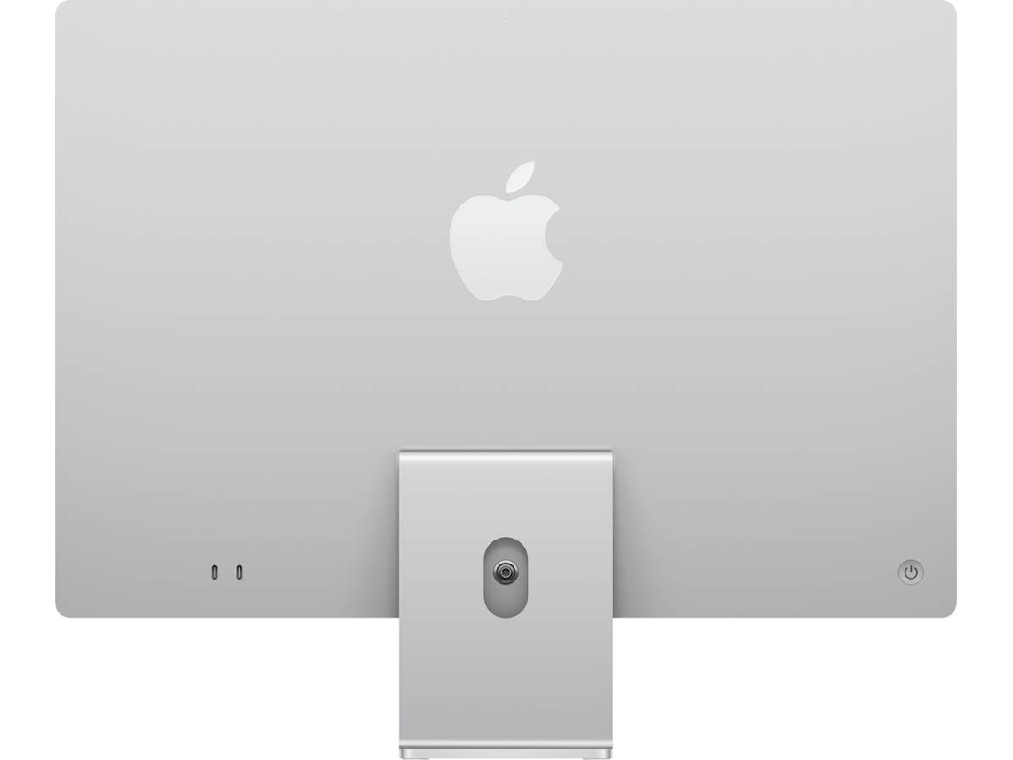 iMac APPLE Plata (24'' - Apple M4 8-Core - RAM: 16 GB - 256 GB - GPU 8-Core)