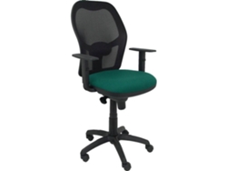 Silla de Escritorio Operativa PYC Jorquera Verde N (Brazos Ajustables - Malla)