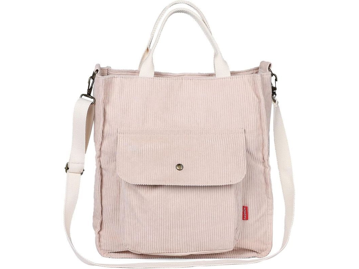 2026-bolso Bandolera De Pana Para Mujeres, Bolso Casual De Hombro, Bolso Tote (beige)