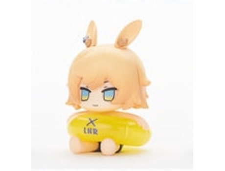 Tokoh arknights kawaii gasha versi q leonhardt sadi saria amiya tokoh anime model mainan pvc hadiah mainan boneka anime buatan tangan