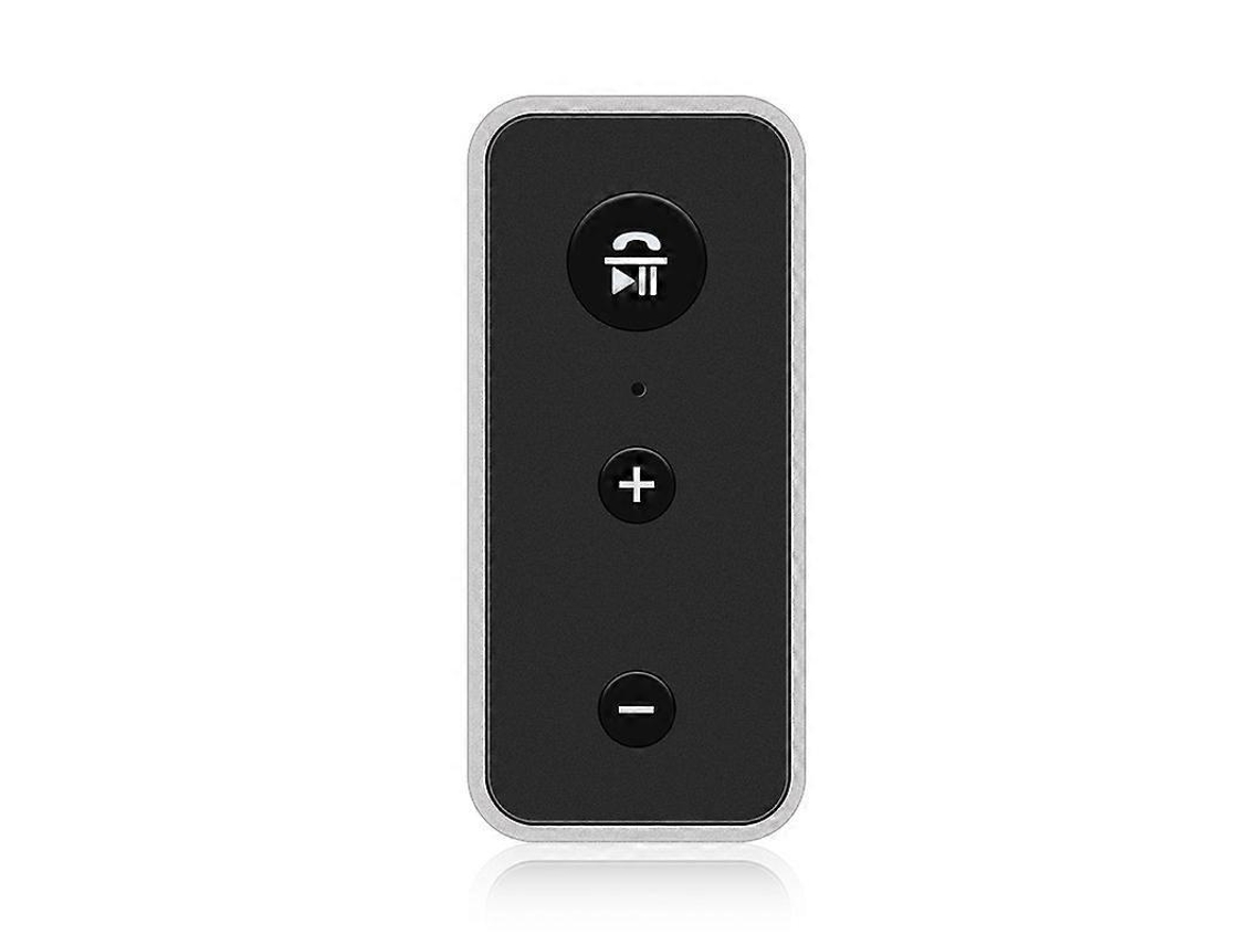 Receptor Bluetooth 5.0 para coche mejorado, adaptador auxiliar Bluetooth con cancelación de ruido, receptor de música Bluetooth Rosewell