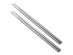 Cinco Pares De Palillos De Acero Inoxidable Resistentes A Altas Temperaturas, Esterilizables Y Antideslizantes.
