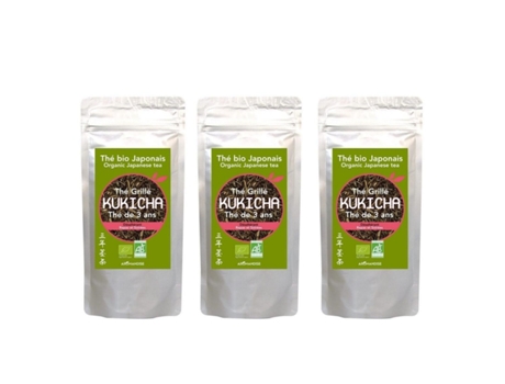 Té verde japonés Kukicha orgánico ramitas 240 g AROMANDISE