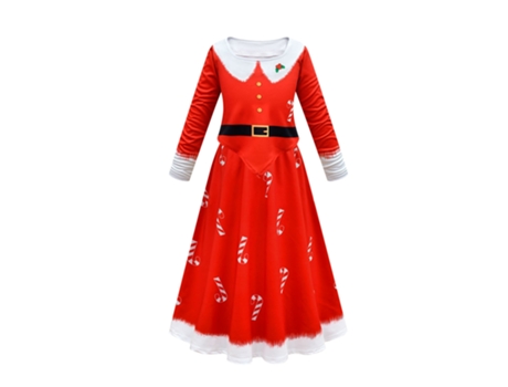 Disfraces de navidad cosplay vestido infantil 160