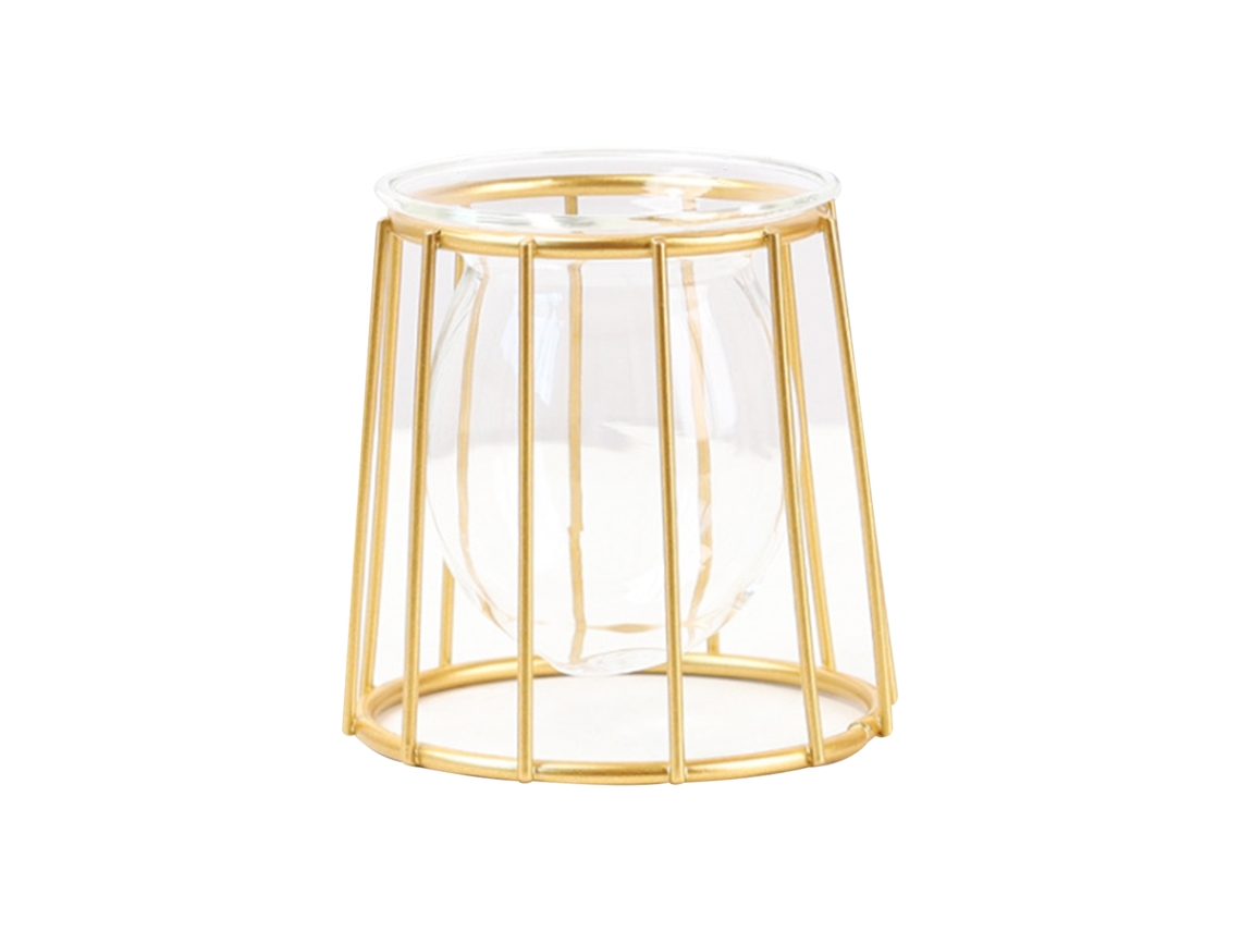 Soporte para plantas de hierro de estilo nórdico (soporte y decoración)