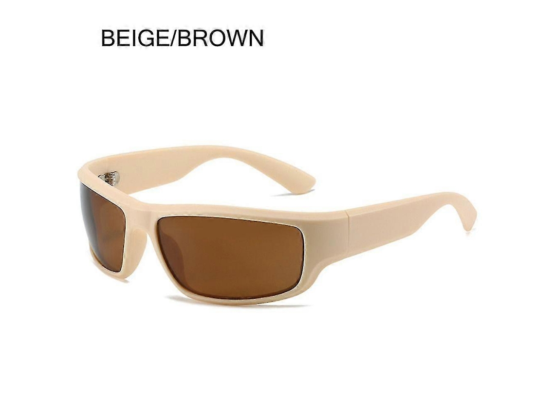 Gafas de sol deportivas vintage | Gafas de sol vintage Y2K | Gafas de sol Y2K Goggle - Y2ka-8