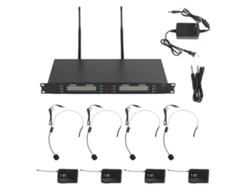 Sistema de micrófono inalámbrico UHF (Karaoke familiar, escenario)