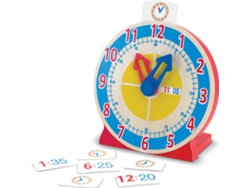 Juguete Educativo MELISSA & DOUG Turn & Tell Wooden Clock