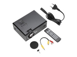 Proyector (1080p Full Hd Pantalla Grande De 37-130 Pulgadas) Led Mini Vídeo Portátil Para El Hogar