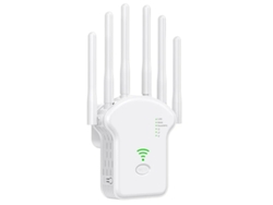 Extensor de wifi más nuevo de 2024, amplificador de wifi con puerto Ethernet y 6 antenas, con cobertura más amplia y señal más potente, Yizhood