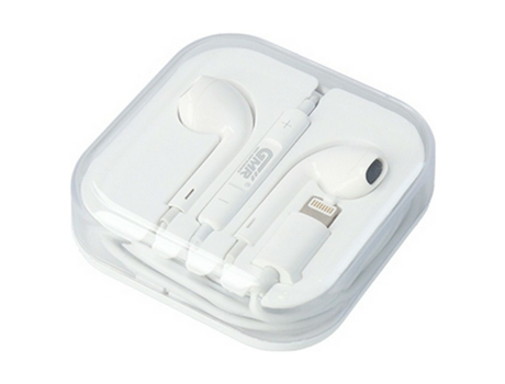 Auriculares con Micrófono Goms Blanco Lightning
