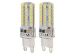 2026-2 Piezas Bombilla Led G9 Regulable Resistente Al Calor Luz Blanca 6000k Para Lámpara De Techo 110v