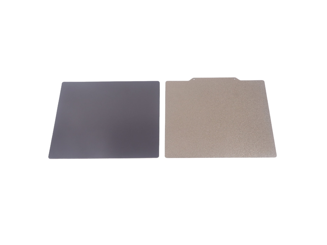 Placa De Acero Magnética De Dos Caras Para Impresora 3d E12 E16 Pei 310x310mm