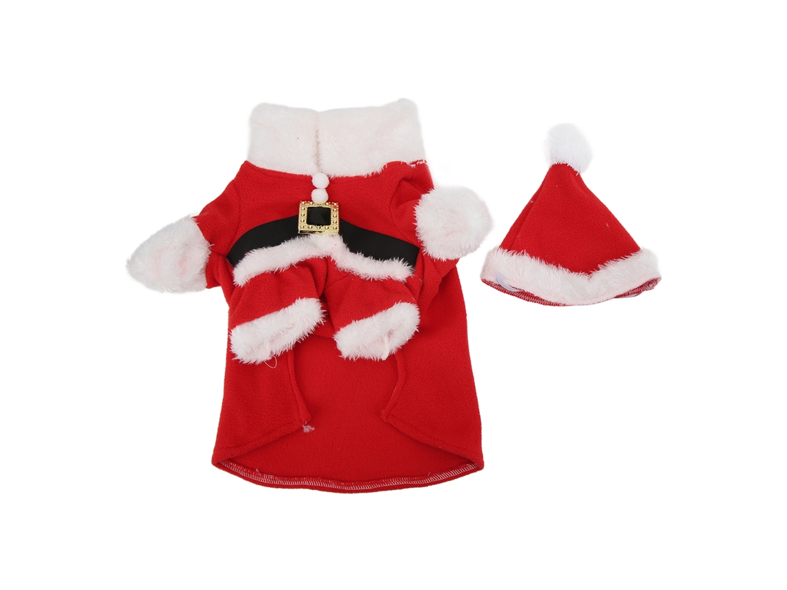 2026altiro-traje Navideño Para Perro Santa Con Gorro Sudadera Invierno Para Perros Pequeños Medianos Grandes