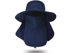 Sombrero de Sol Outdoor Unisex Plegable Impermeable Con Visera Ancha para Senderismo Pesca Jardín
