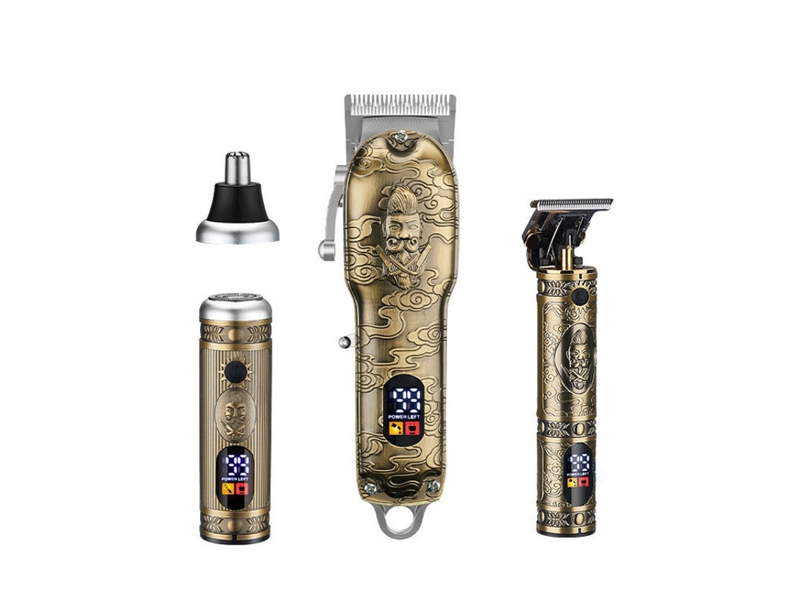 Kit de limpieza facial recargable 2 en 1 Yizhood amarillo