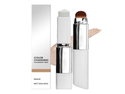 Brocha Mágica Para Base De Maquillaje Que Cambia De Color, Cobertura Media A Completa, Acabado Hidratante, Regalo Ideal.