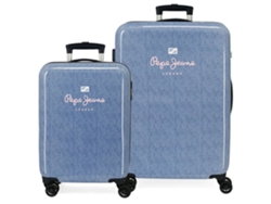 Conjunto de maleta vaquera Pepe Jeans Lena (68 x 48 x 26 cm - 104 l)