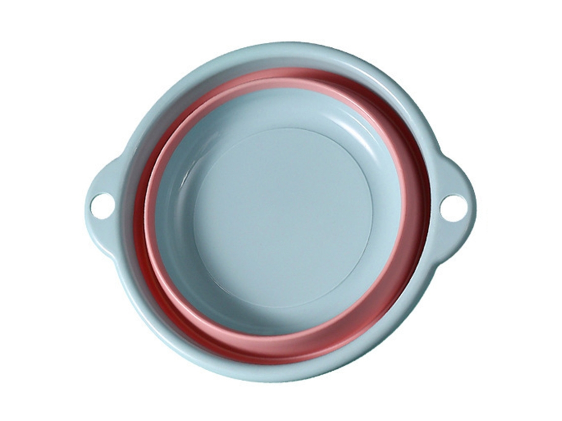 Lavabo plegable portátil, multifuncional, de plástico, para el hogar, para viajes, tamaño M