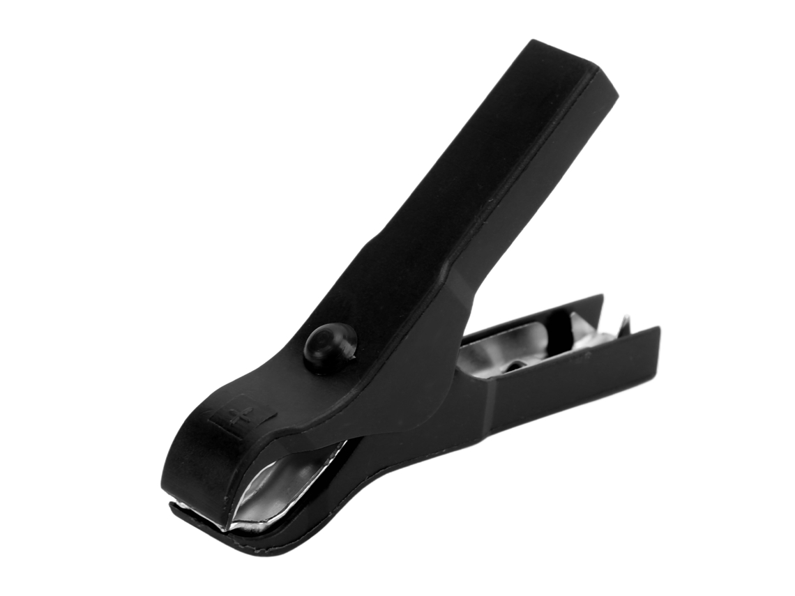 10 Pinzas De Cable Eléctrico De Acero Inoxidable 30a, Clip De Carga Seguro Abs Negro