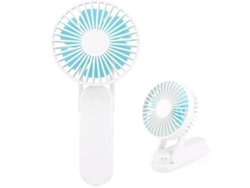 Ventilador de mano Mini ventiladores eléctricos USB portátil plegable ventilador de mesa con batería recargable de 2500 mAh 3 velocidades ajustables Gusshious