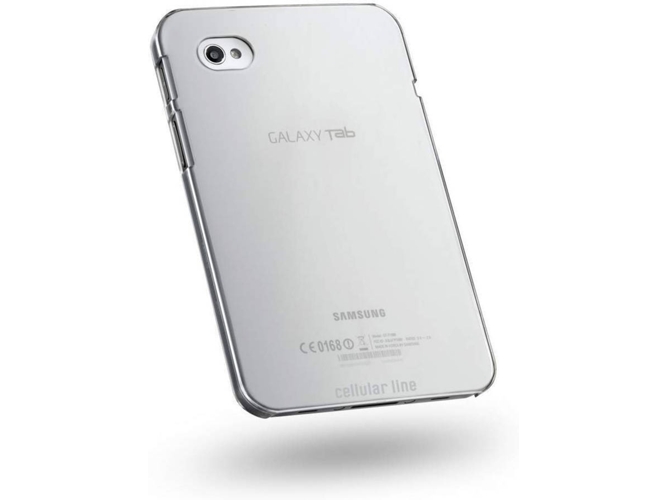 Funda Tablet CELLULARLINE CBKINVISIBLECGTAB (Samsung Galaxy Tab - Transparente)