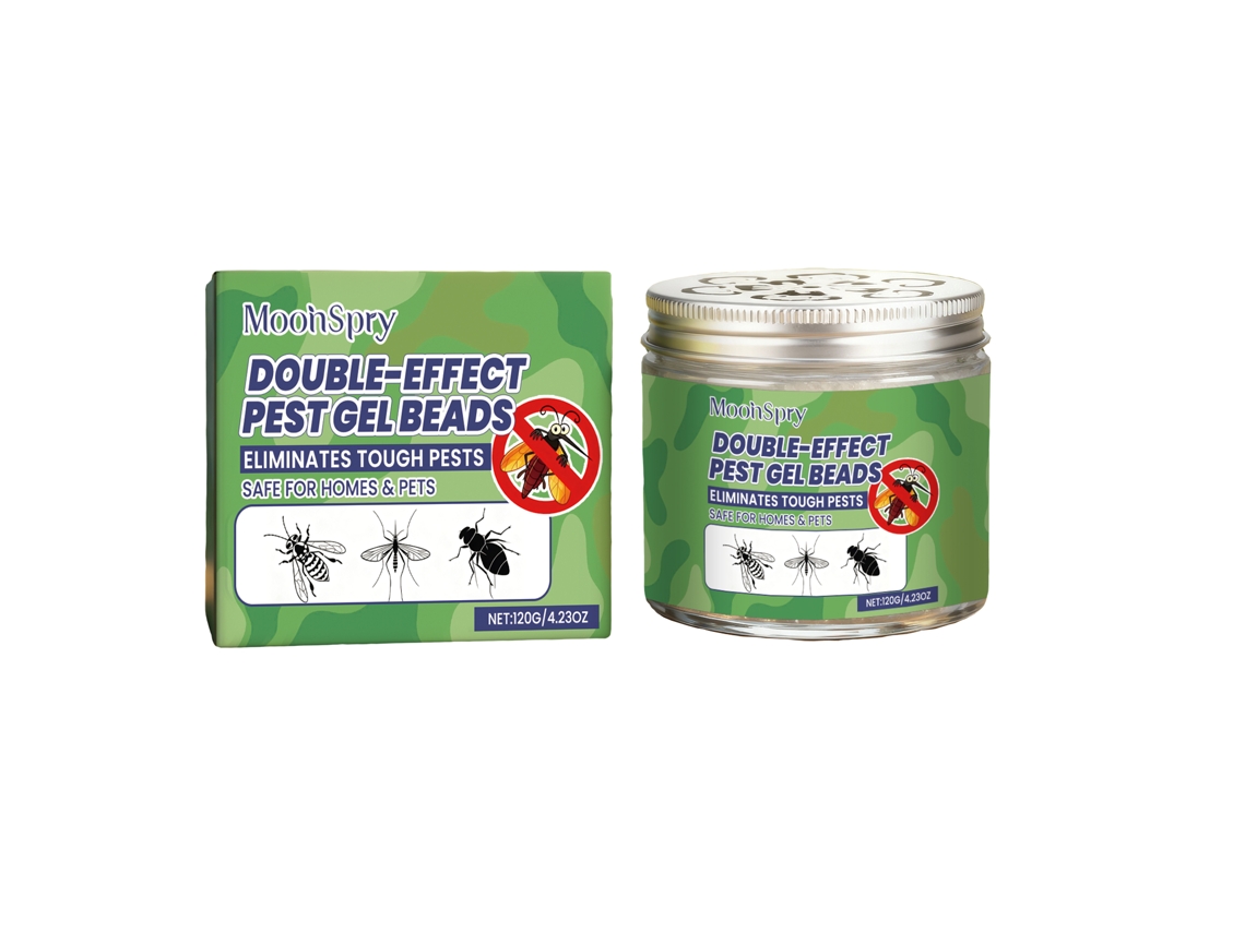 Gel repelente de plagas eficaz y práctico para uso doméstico.