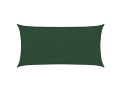 Maison Exclusive - Toldo De Vela Hdpe Verde Oscuro 160 G/m² 3x6 M