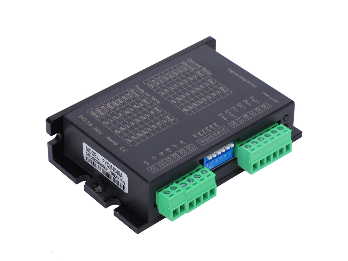 Controlador de motor paso a paso bifásico de 4,5 A CC, 18-36 V, FYQM4045A, repuesto CNC, 20-42 mm