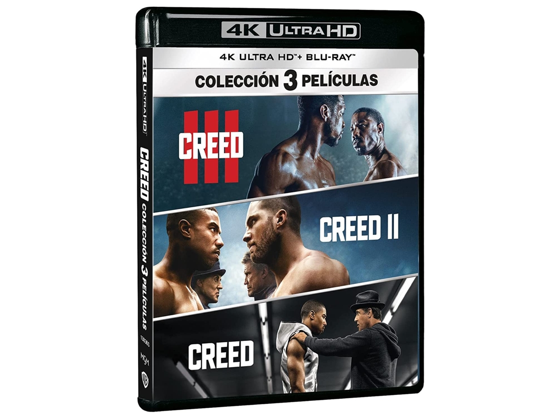 Blu Ray Creed Pack 1 3 Blu Ray 4K Ultra Hd