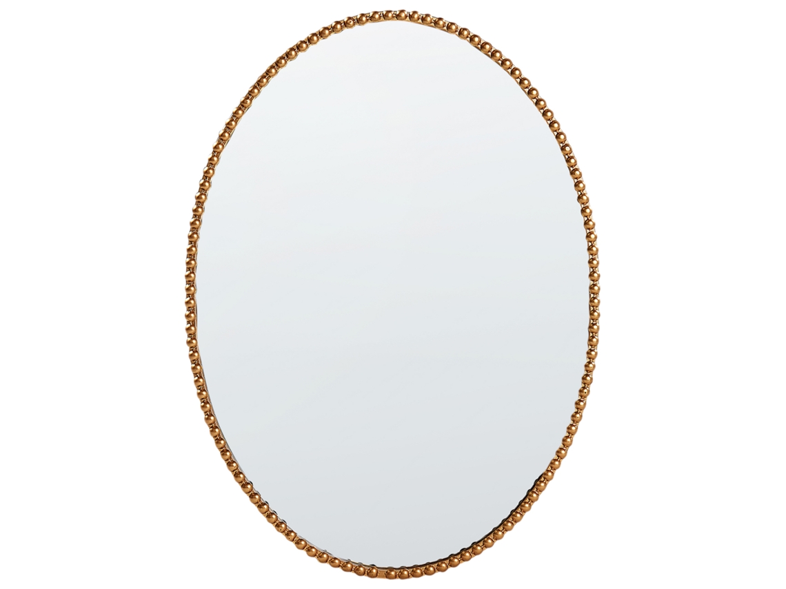 Espejo BELIANI Ouvea de Metal Dorado 57x2x79