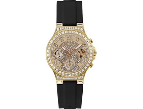 Reloj GUESS Mujer (Silicona - Negro)