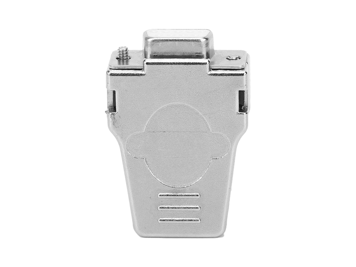 Adaptador Para Conector Serie D-sub De 9 Pines Db9s-180 Con Carcasa Metálica