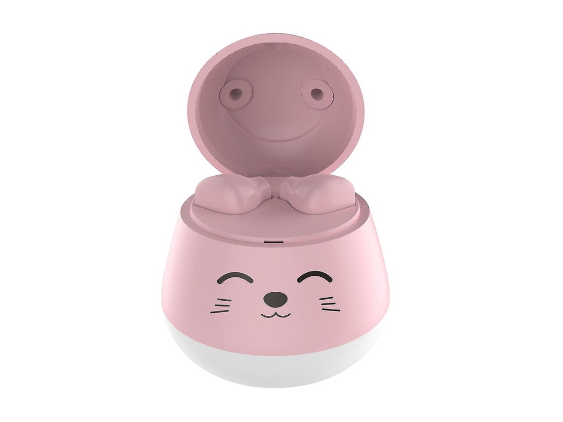 YEMAESRE Auriculares Sin Tws Lindos Dibujos Animados YEMAESRE Bluetooth Rosa