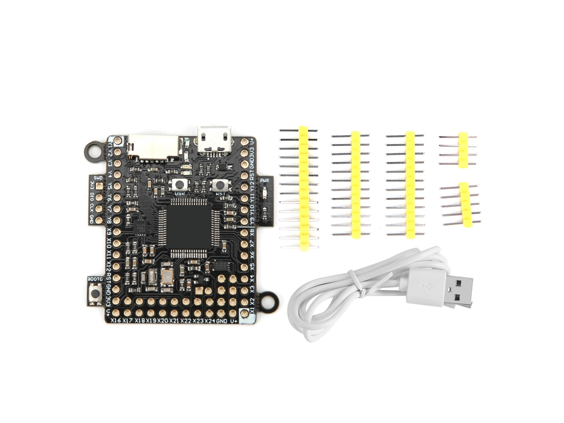 Placa De Desarrollo Core Board Programación Pyboard Pybv1.1 Python3 Stm32f405 Para Aprendizaje Diy Control Industrial