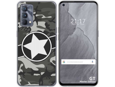 Carcasa Realme GT Master Edition TUMUNDOSMARTPHONE Camuflaje 02 Multicolor
