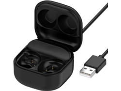 Cargador para SIURN Galaxy Buds Fe Sm-R400, base de carga de repuesto para Samsung Galaxy Buds Fan Edition (negro)
