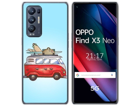 Carcasa Oppo Find X3 Neo TUMUNDOSMARTPHONE Dibujos