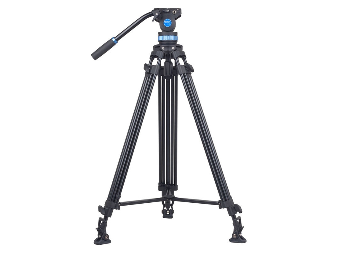 Trípode de vídeo de aluminio SIRUI Sh25 con cabezal fluido