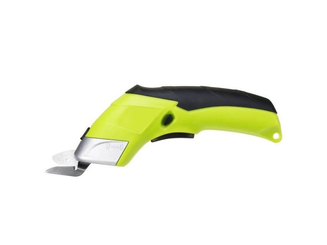 TOPTW Tijeras de coser eléctricas, ropa inalámbrica recargable, zapatos, bolsa, tela, enchufe estadounidense, 220V, S/MARCA
