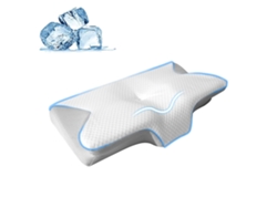 Almohada De Cuello Chrui Cervical Ergonómica Gris Claro (gris Claro)