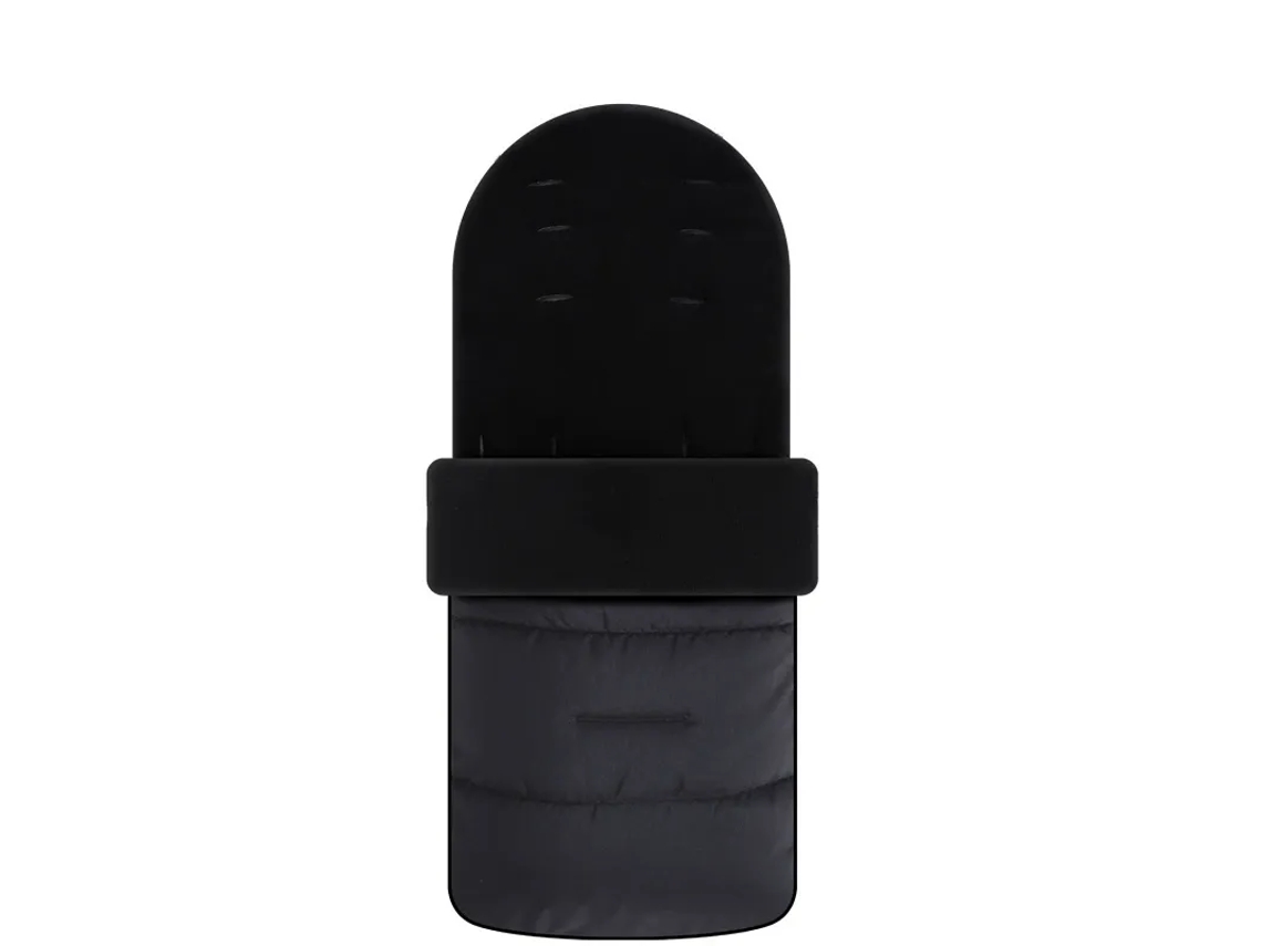 Saco de dormir térmico Eifson para cochecito, 2 en 1, para bebés de 0 a 36 meses (negro)
