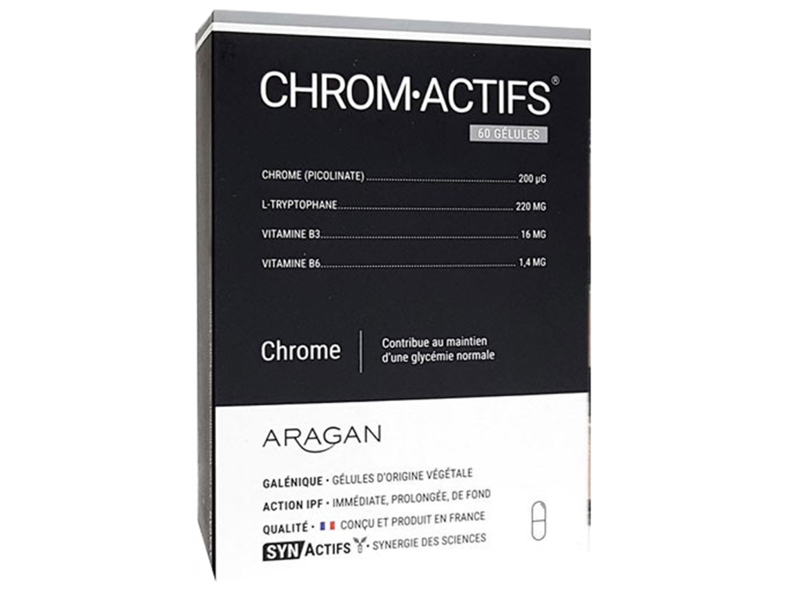 Aragansynactiveschromactifs 60 Cápsulas ARAGAN